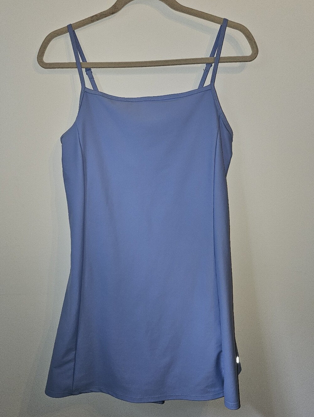Old Navy Baby Blue Athletic Dress with Shorts Large Athleisure